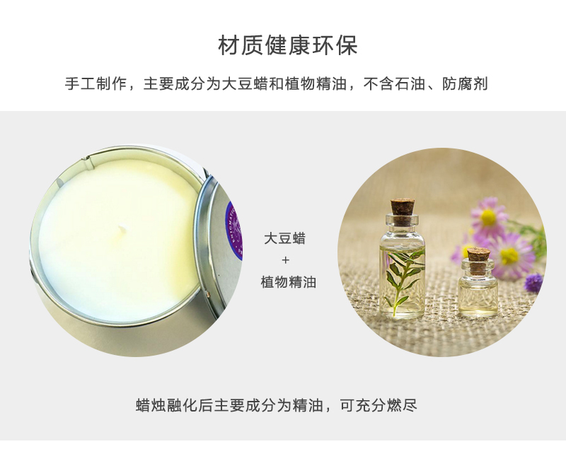 英国原产SPRY植物香薰蜡烛玻璃杯香薰香氛 柠檬葡萄柚（可燃时长：60小时）