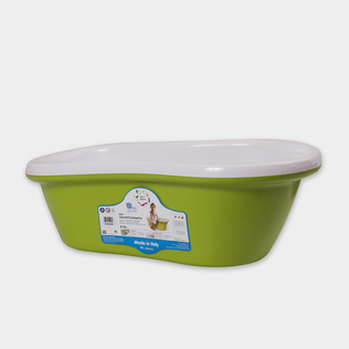 意大利原产da-dam 可排水婴儿浴盆宝宝洗澡盆 1-12个月