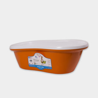 意大利原产da-dam 可排水婴儿浴盆宝宝洗澡盆 1-12个月