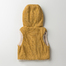 法国原产Minabulle针织婴幼儿马甲带帽小马甲外套 黄色 2岁