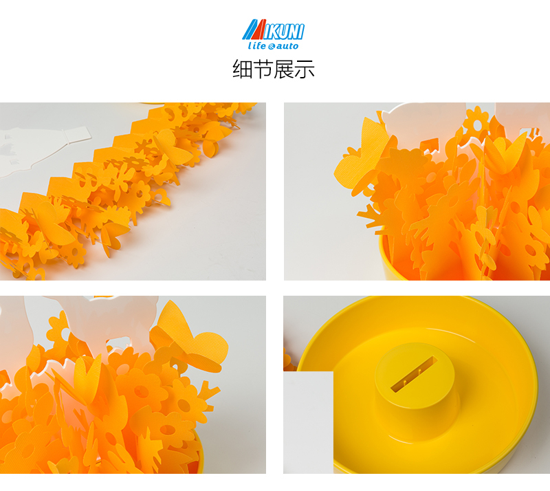 日本原产mikuni不插电便携式加湿器森林台式加湿器 橙色