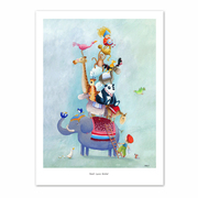 英国原产 Louise Tate Illustration儿童彩色装饰画挂画