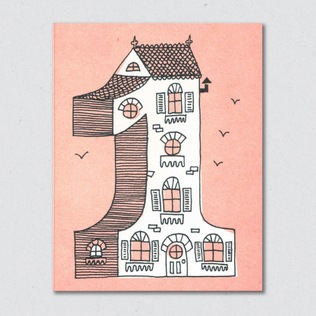 英国原产Lisa Jones Studio儿童启蒙认知学习卡片1号房间