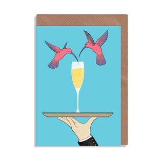 英国原产ROBBIE PORTER创意明信片礼物贺卡干杯