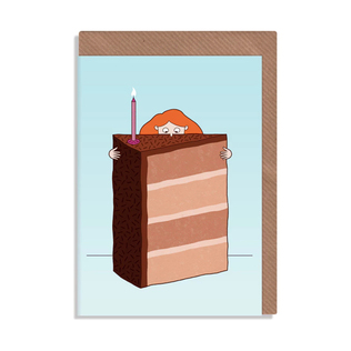 英国原产ROBBIE PORTER创意明信片礼物贺卡美味蛋糕