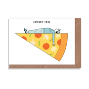 英国原产ROBBIE PORTER创意明信片礼物贺卡舒适的食物