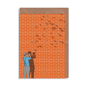 英国原产ROBBIE PORTER创意明信片礼物贺卡手影