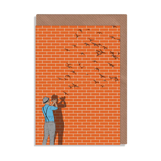 英国原产ROBBIE PORTER创意明信片礼物贺卡手影