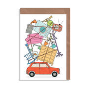 英国原产ROBBIE PORTER创意明信片礼物贺卡搬家