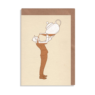 英国原产ROBBIE PORTER创意明信片礼物贺卡茶时光