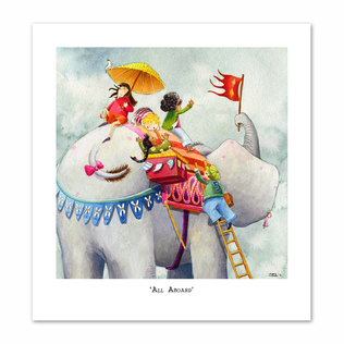 英国原产 Louise Tate Illustration儿童彩色插画挂画