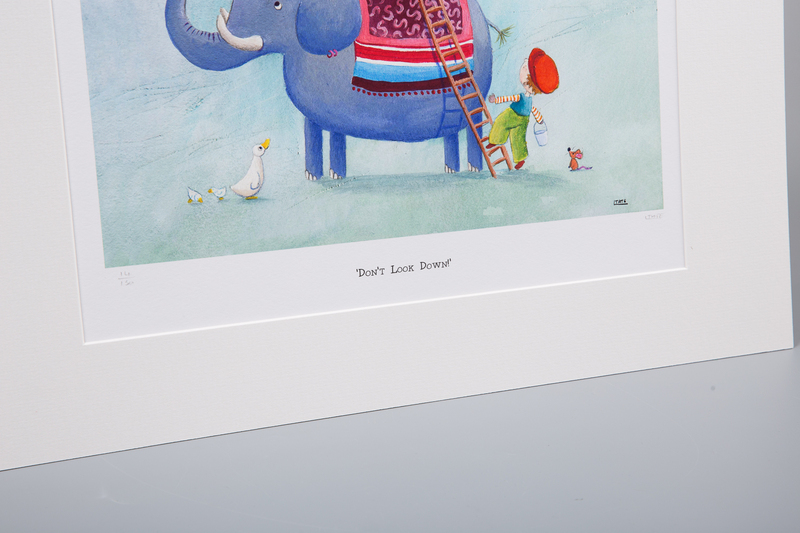 英国原产 Louise Tate Illustration儿童彩色装饰画挂画 彩色