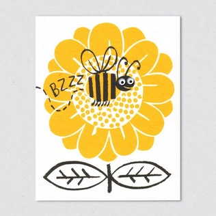 英国原产Lisa Jones Studio儿童启蒙认知学习卡片小蜜蜂