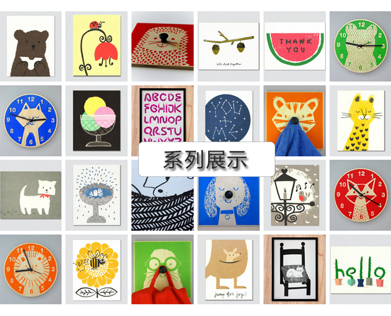 英国原产Lisa Jones Studio儿童启蒙认知学习卡片鸭子 蓝色