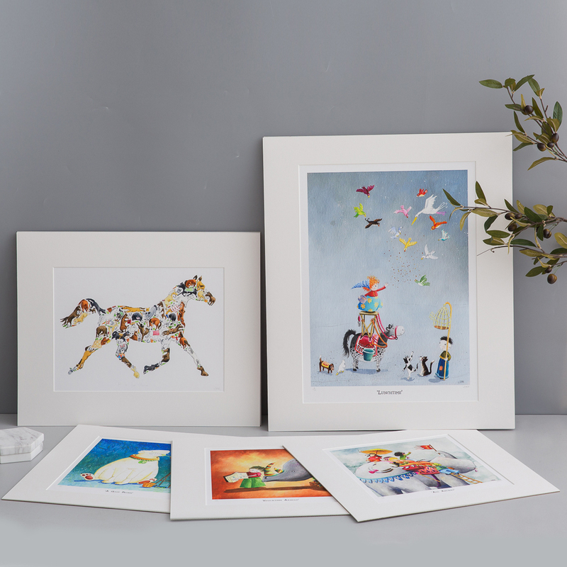 英国原产 Louise Tate Illustration儿童彩色插画挂画 彩色