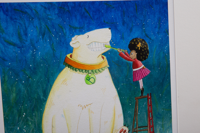 英国原产 Louise Tate Illustration儿童彩色插画挂画 彩色