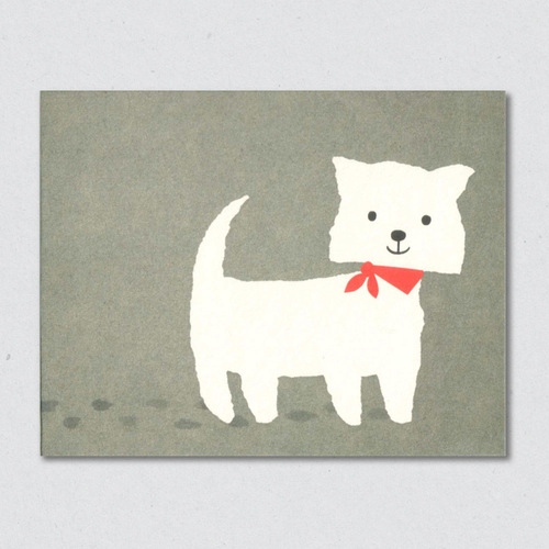 英国原产Lisa Jones Studio儿童启蒙认知学习卡片小猎犬 灰色