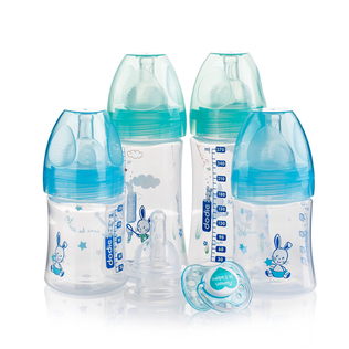 法国原产dodie Initiation宽口奶瓶奶嘴新生儿套装0-6月