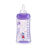 法国原产dodie Initiation宽口婴儿奶瓶270ml含中号奶嘴 紫色