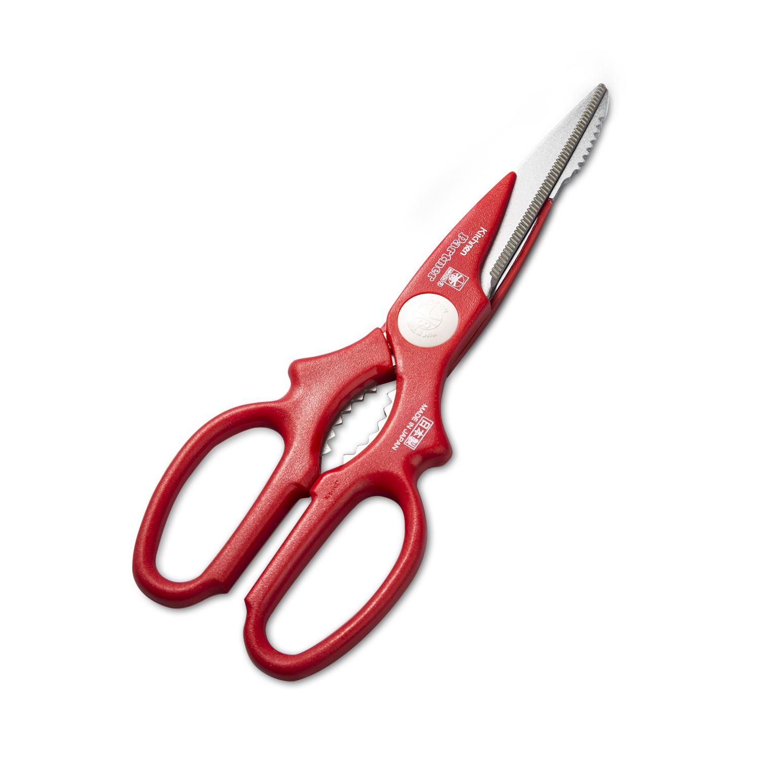 日本原产NIKKEN日研不锈钢厨房剪刀去鱼鳞松肉剪刀