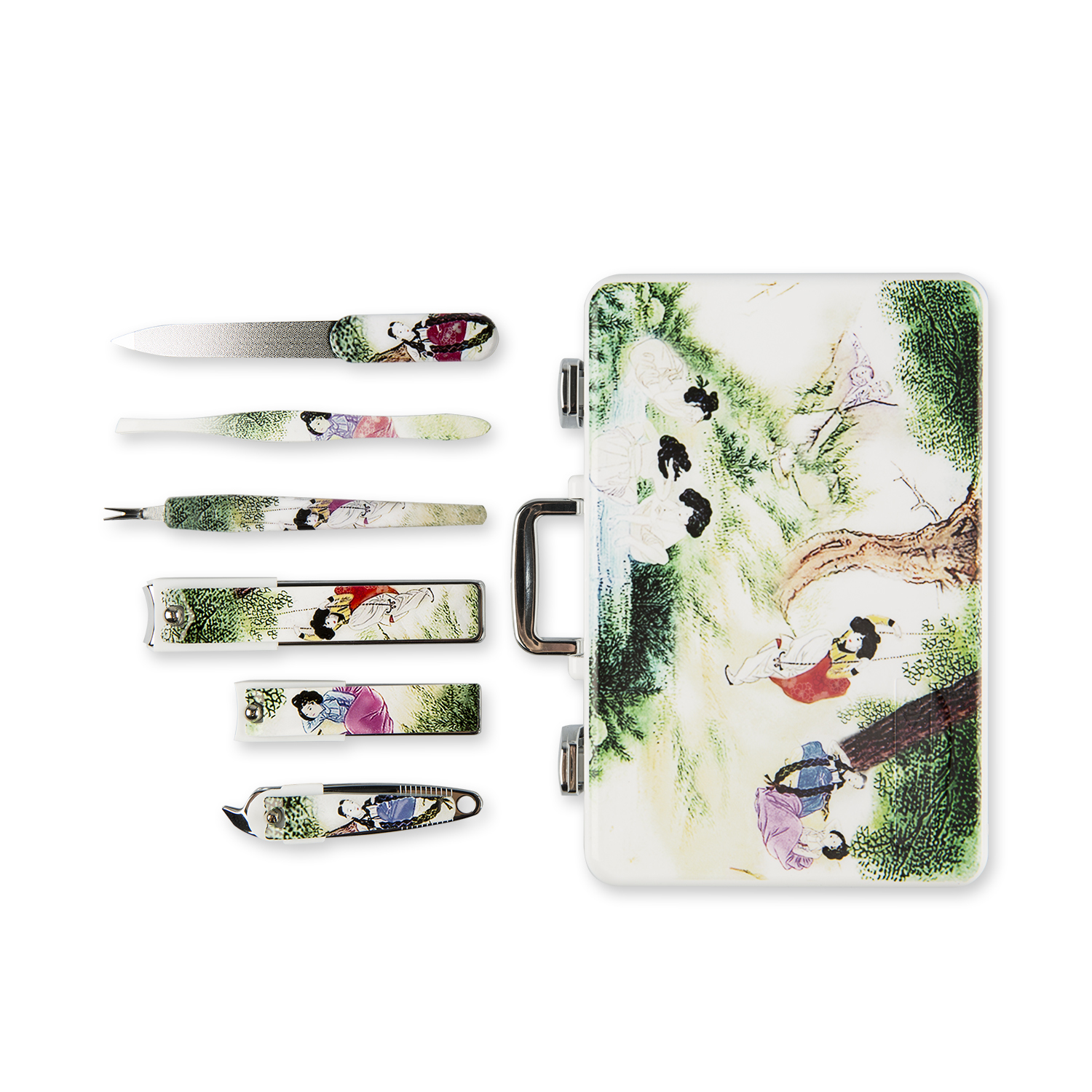 韩国原产BELL纳米银指甲刀修护套装指甲钳工具6件套