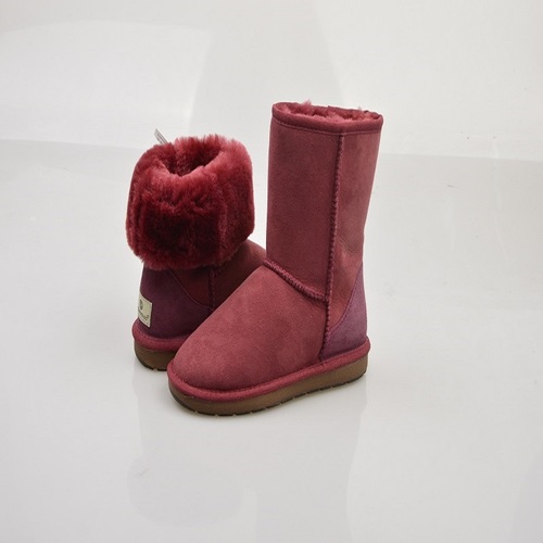 澳洲SHEARERS经典中筒靴舒适保暖雪地靴 酒红 5码（37）