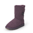 澳洲SHEARERS中筒单扣靴舒适保暖雪地靴 紫色 6码（38）