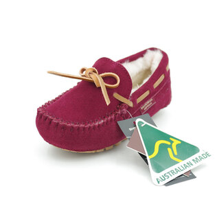 澳洲SHEARERS莫卡辛豆豆鞋磨砂船鞋平底鞋女士冬季