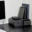 韩国SYSMAX OLIO系列机器人奥力多功能收纳盒置物盒储物盒 石墨黑
