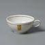 德国原产Königlich Tettau白底镀金陶瓷茶具咖啡具 白色 咖啡碟14cm