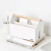 韩国原产SYSMAX PALO系列多功能木柄收纳盒储物盒