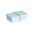 丹麦Uhmm可折叠保鲜盒野餐盒食物盒长方形 浅蓝