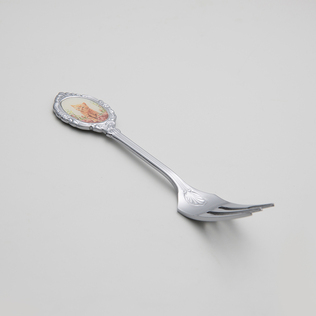 日本elfin少女猫系列餐叉餐勺勺子叉子