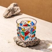 意大利原产ZECCHIN冰川系列手工酒杯 威士忌酒杯 洋酒杯350ml