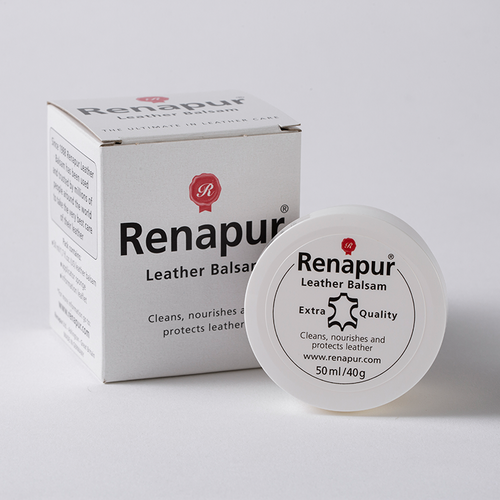英国Renapur-皮具护理膏50ml（含海绵&包装） 白色