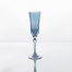 意大利ZECCHIN路斯特里系列笛型杯酒杯高脚杯 蓝色