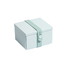 丹麦Uhmm可折叠保鲜盒野餐盒食物盒方形 浅色蓝