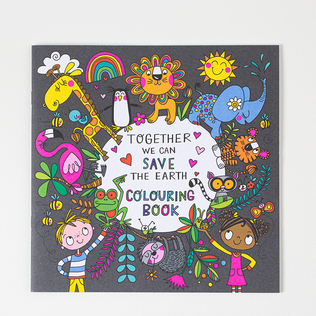 英国Rachel Ellen Designs拯救地球画图书填色本涂色本