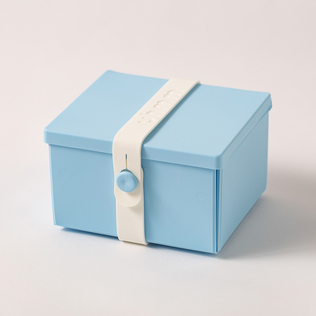 丹麦Uhmm可折叠保鲜盒野餐盒食物盒方形