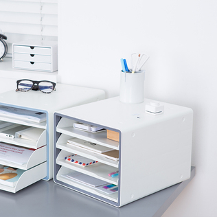 韩国SYSMAX Deluxe多彩系列4层多功能开放式文件柜