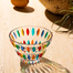 意大利原产ZECCHIN手工彩绘多彩复古甜点碗沙拉碗 彩色