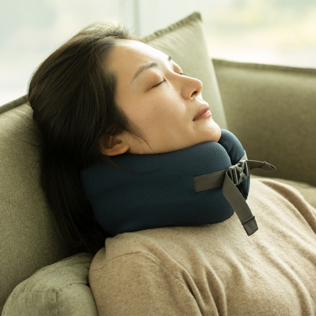 EASYNAP随袋枕颈枕午夜蓝