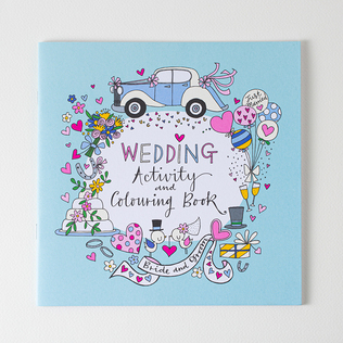 英国Rachel Ellen Designs婚礼活动画图书填色本涂色本