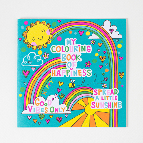 英国Rachel Ellen Designs我的幸福画图书填色书涂色书 我的幸福