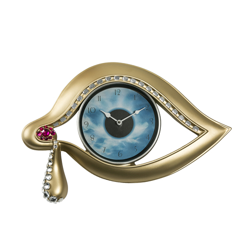 意大利原产antartidee创意简约挂钟时钟装饰钟表时光之眼金色