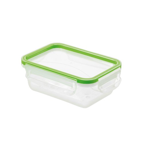 瑞士原产Rotho全密封500ml保鲜盒便携式保鲜盒收纳盒 绿色