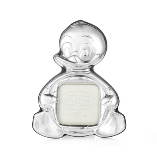 意大利原产B&B银手工相框摆台裱画框鸭子图案