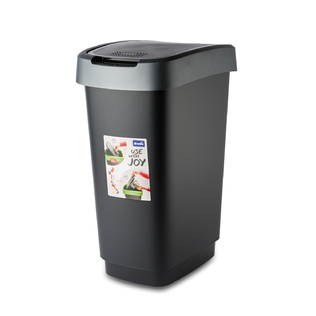 瑞士原产Rotho居家简约垃圾箱垃圾桶垃圾篓