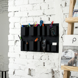 韩国原产TUNAPAPER粘贴式纸质收纳盒免打孔整理盒储物盒大号