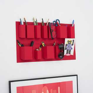 韩国原产TUNAPAPER粘贴式纸质收纳盒免打孔整理盒储物盒大号